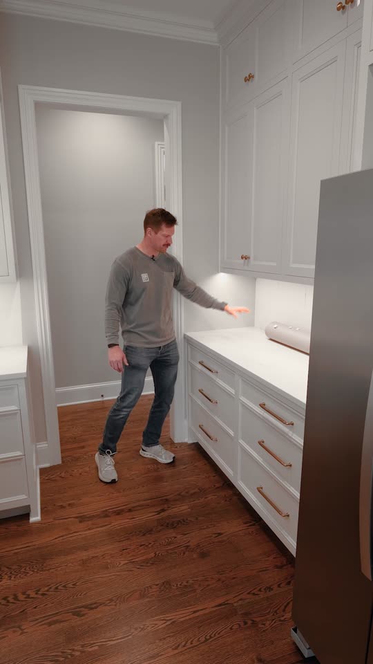 Counter depth and the pantry