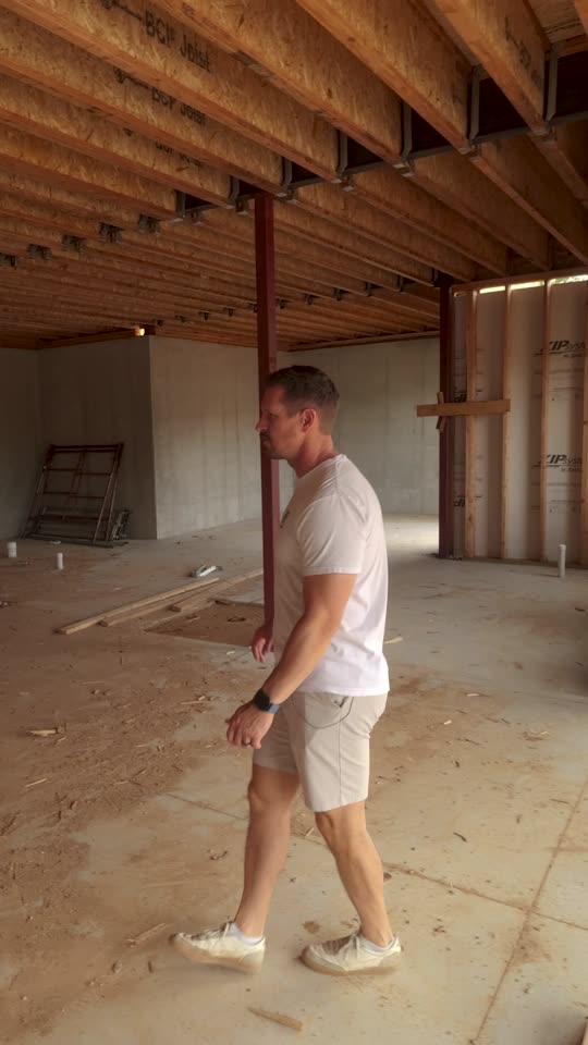 Basement floor joists
